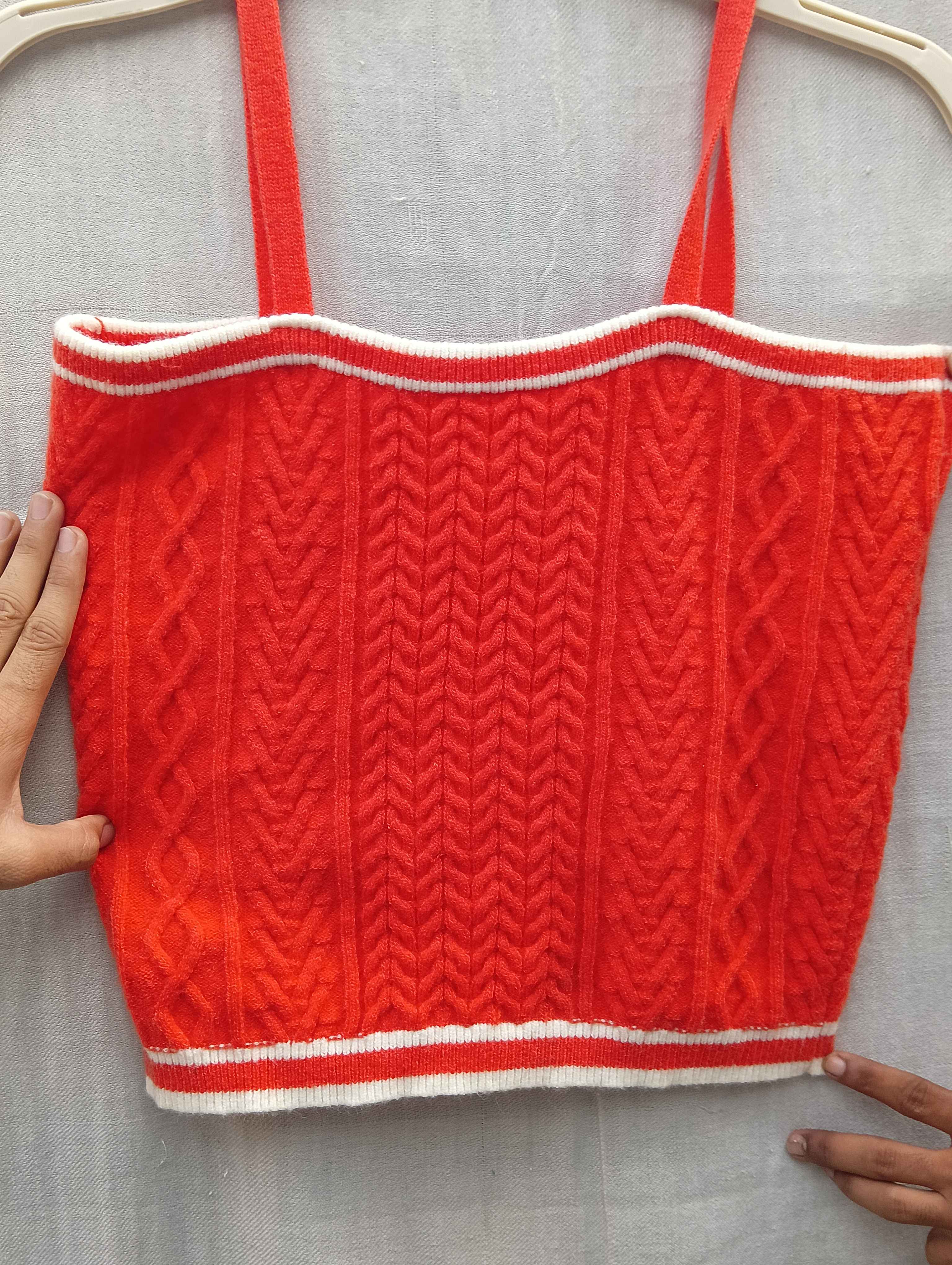 Knitted Cami/Crop Top